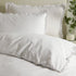 Tilly 100% Cotton Ruffle Duvet Cover Set White - Double
